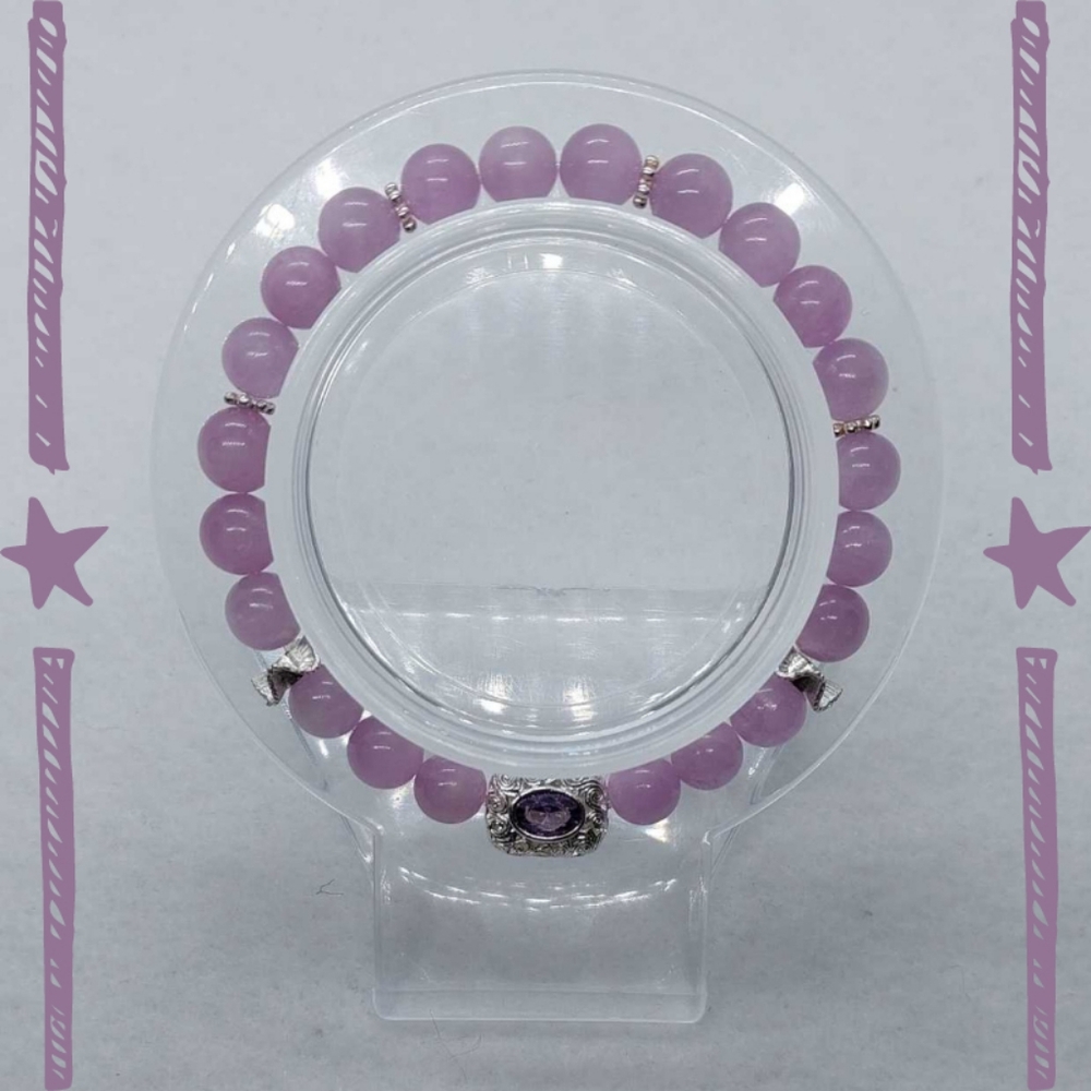 ☆7mm Cat Eye Kunzite Bracelet